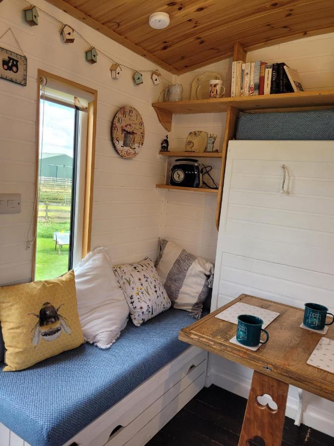 The Shepherds Hut At Forestview Farm Greenisland Exterior photo